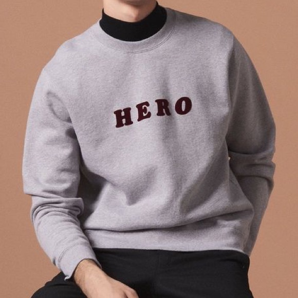 Sandro Hero Flocked Sweatshirt - Picture 2 of 4